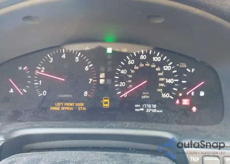 2002 Lexus Ls 430 from USA, damaged, VIN JTHBN30F320081562